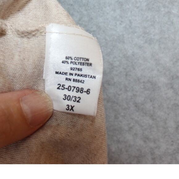 Woman Within Plus Size Womens Cotton Drawstring Skirt Size 3X; 30/32 - Picture 5 of 7